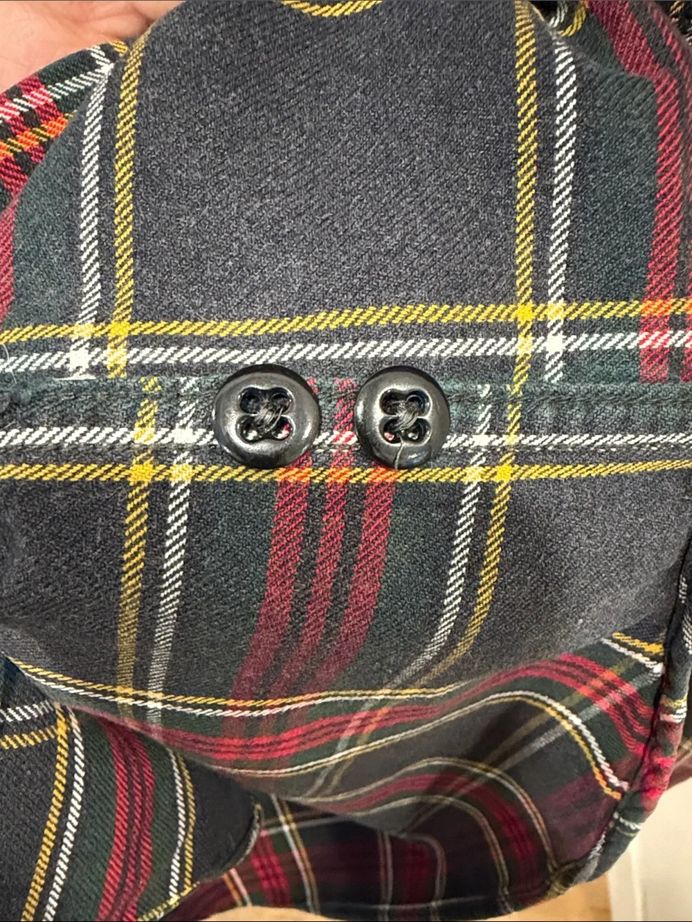 J-Crew - Men's Black and Red Plaid Button-Up Shirt - The Sporting Life - M Slim